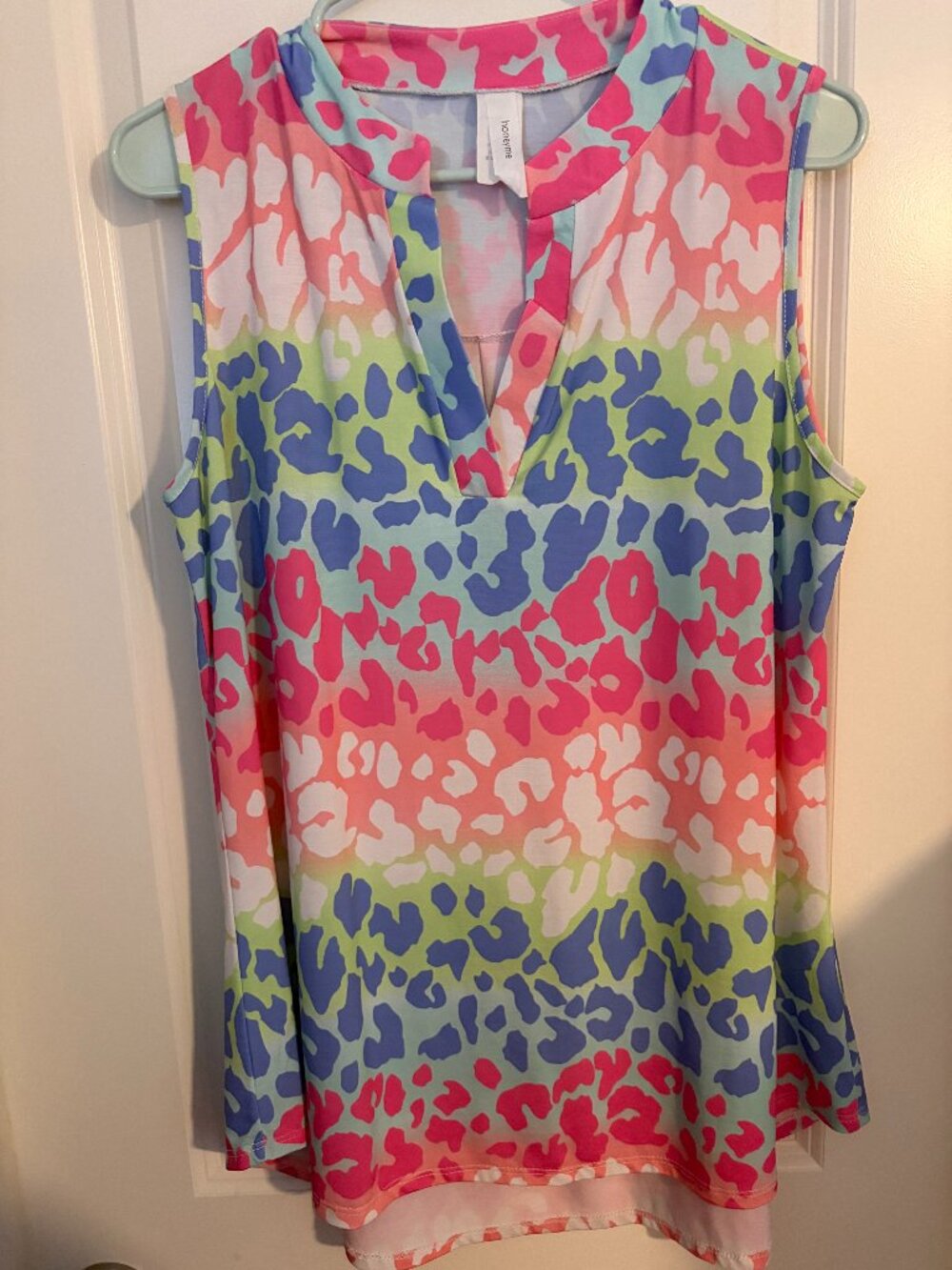 Honeyme Sleeveless Gabby Top- Medium